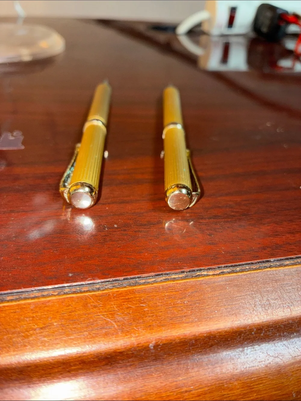 Classic Cream Pen Set - Elegant Home Office Writing Tools